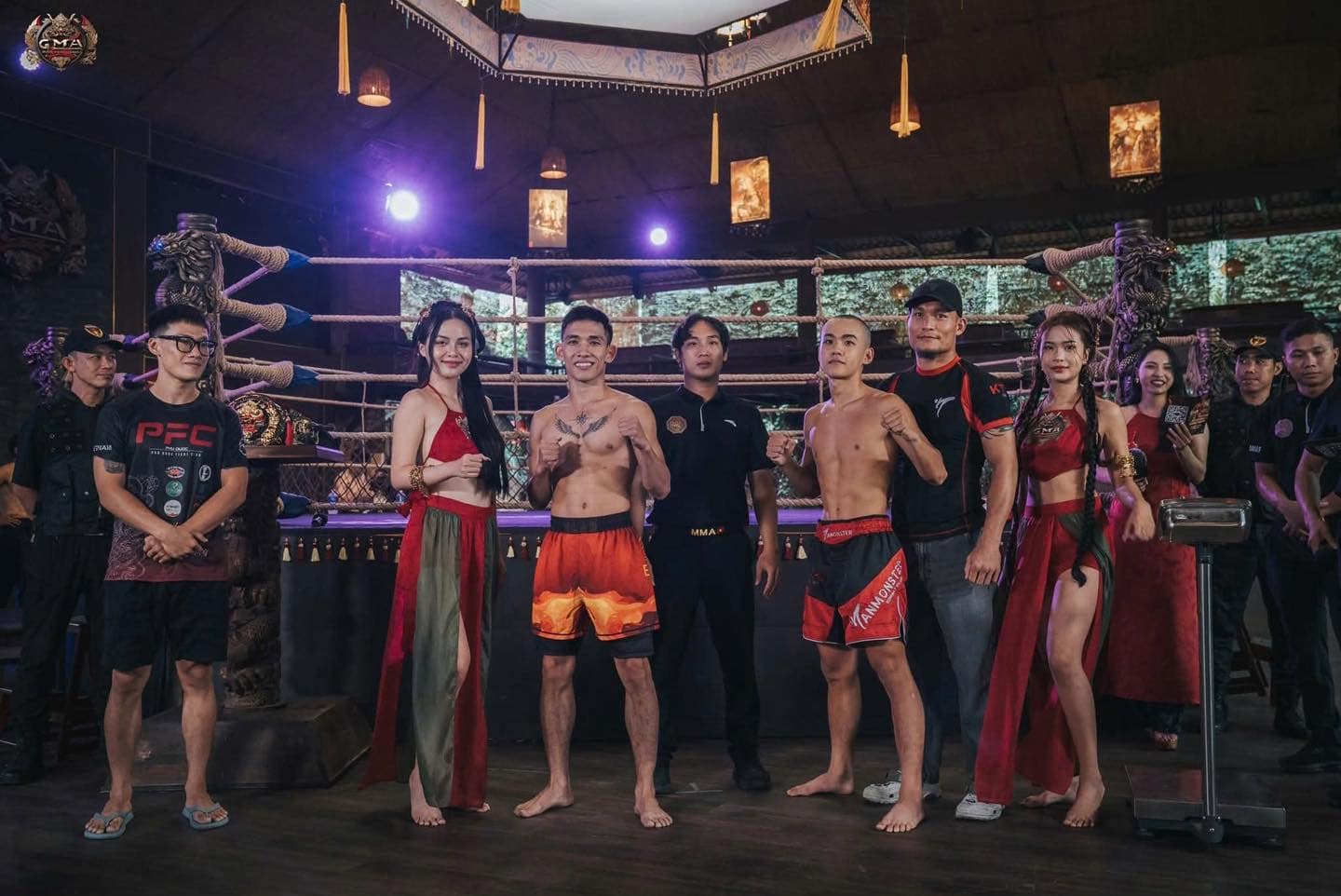ELAB team after fight