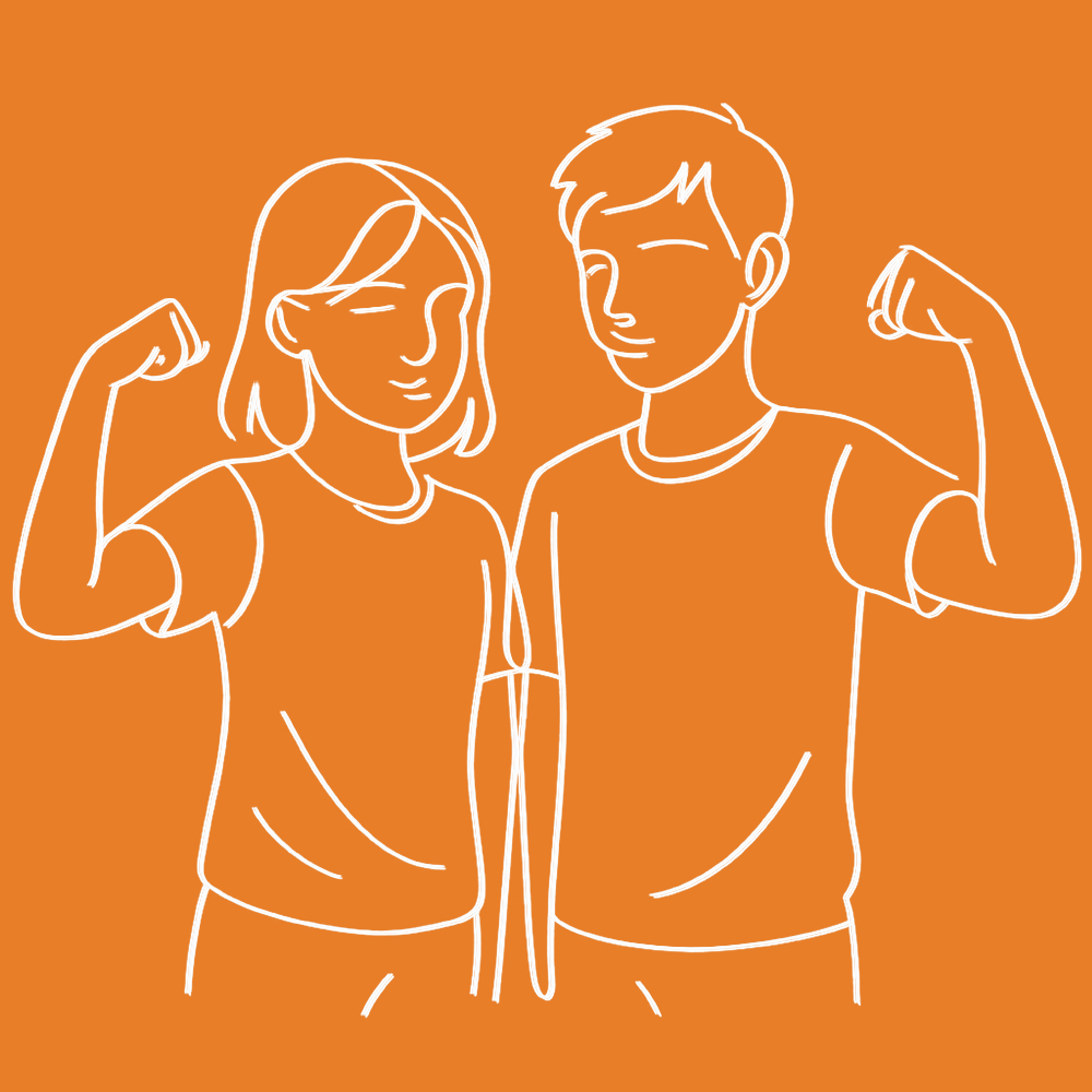 Teenagers who dream of becoming stronger